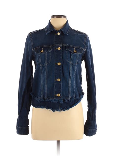 michael kors womens denim jackets|michael kors jean jacket women.